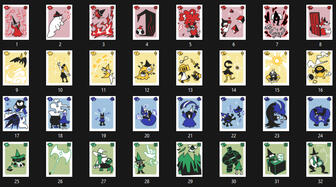 what spells defeat card art