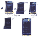 sleep app concepts (2020). For SGS Brownie Points. Clip Studio Paint.